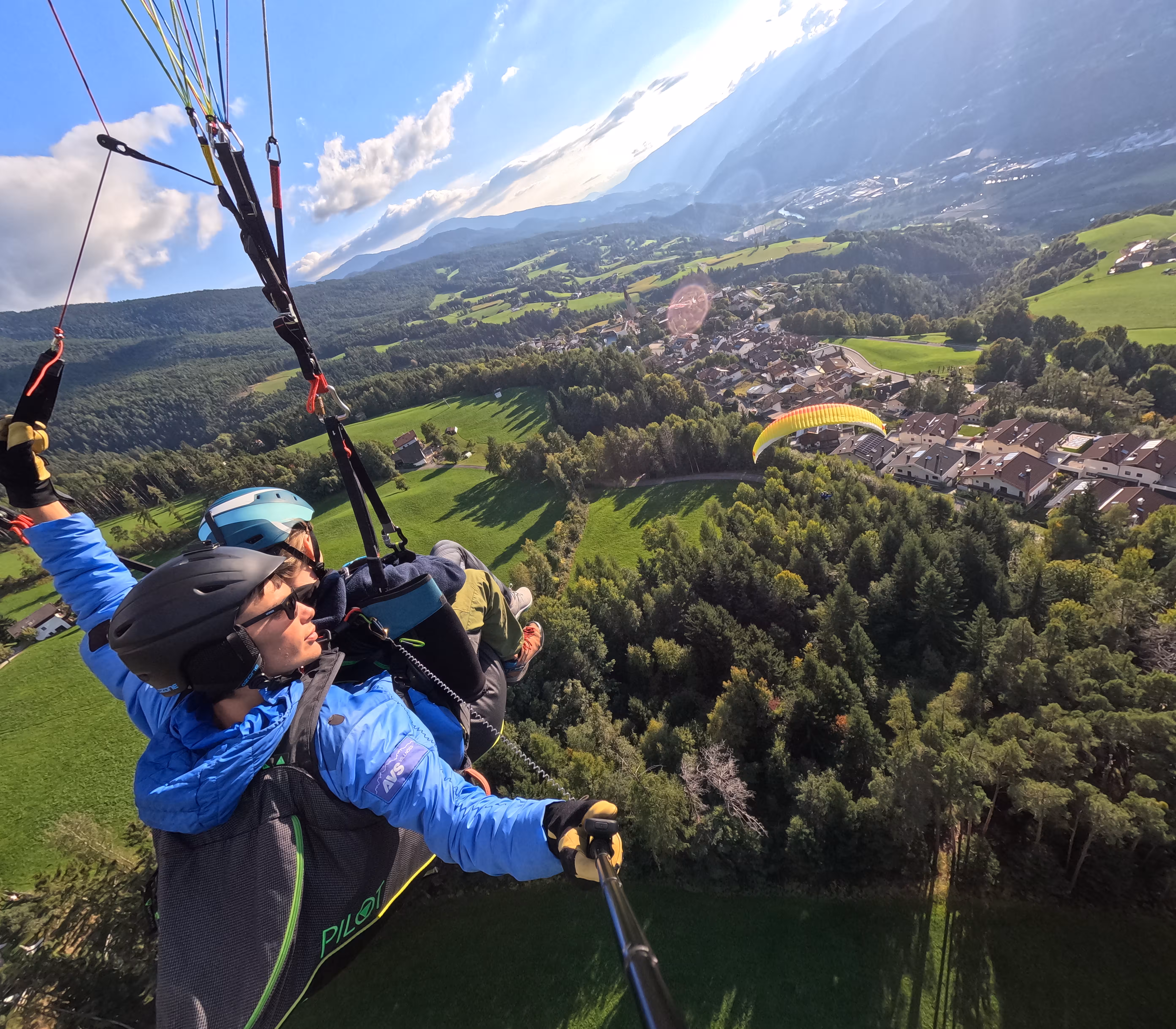 Requesting a tandem flight